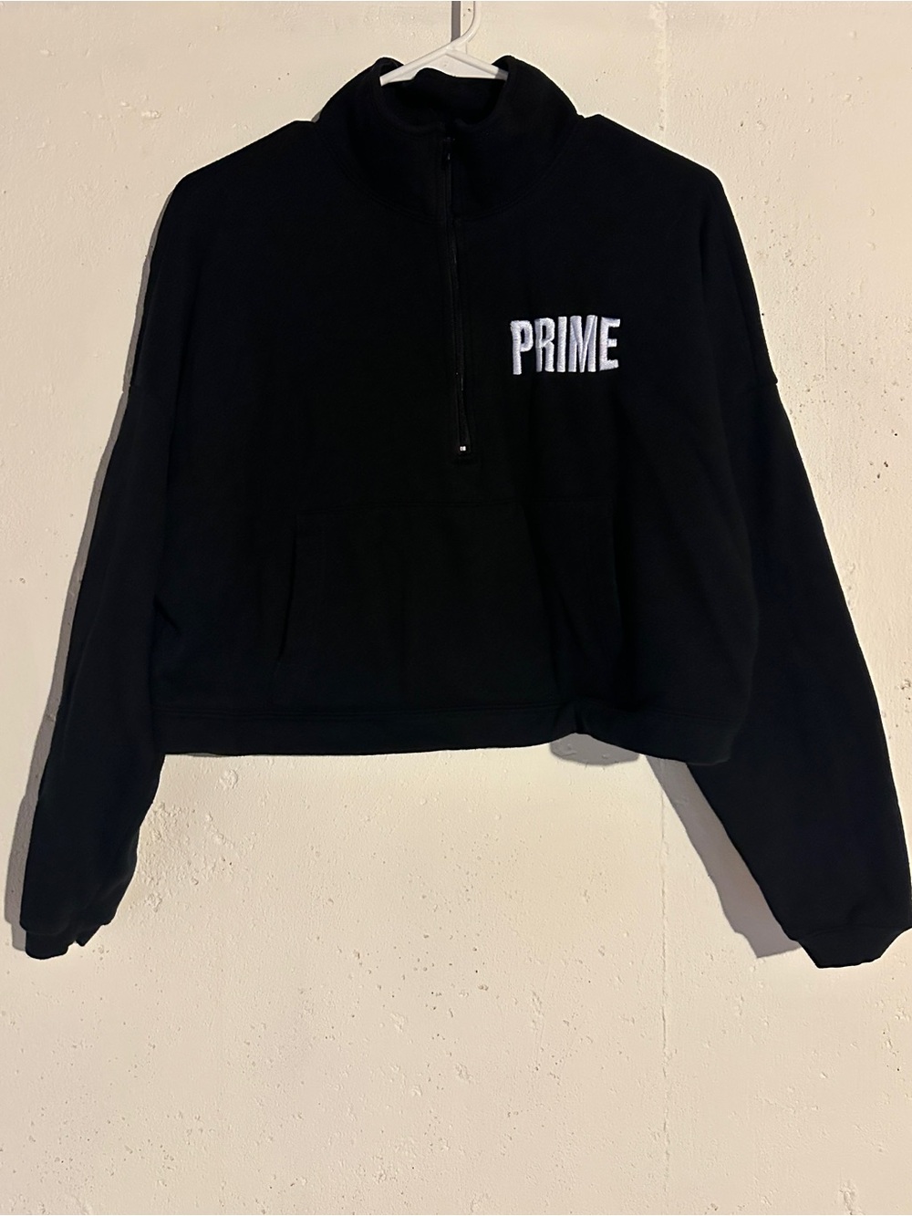 Prime Energy Black Quarter-Zip Sweatshirt